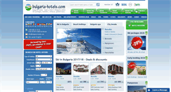 Desktop Screenshot of bulgaria-hotels.com