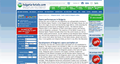 Desktop Screenshot of opera.bulgaria-hotels.com