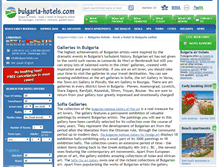 Tablet Screenshot of galleries.bulgaria-hotels.com